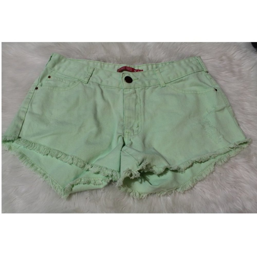 CLOCKHOUSE Women’s Mint Denim Shorts(490)